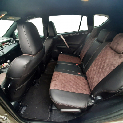 Авточехлы для Toyota RAV4 с 2013-2019 г.в. кроссовер Авточехлы для Toyota RAV4 с 2013-2019 г.в. кроссовер