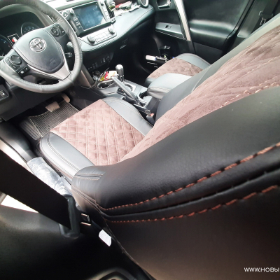 Авточехлы для Toyota RAV4 с 2013-2019 г.в. кроссовер Авточехлы для Toyota RAV4 с 2013-2019 г.в. кроссовер