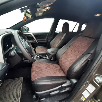 Авточехлы для Toyota RAV4 с 2013-2019 г.в. кроссовер Авточехлы для Toyota RAV4 с 2013-2019 г.в. кроссовер