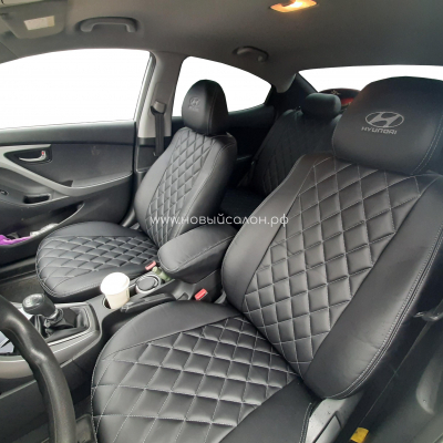 Авточехлы Hyundai Elantra c 2010-2016 г.в. седан