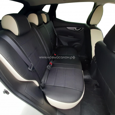 Авточехлы для Nissan Qashqai с 2013-н.в. кроссовер