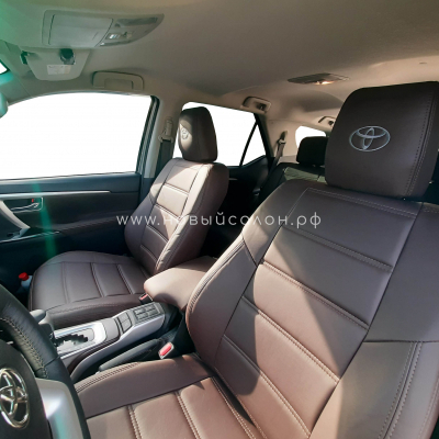 Авточехлы для Toyota Fortuner c 2015-н.в. внедорожник Авточехлы для Toyota Fortuner c 2015-н.в. внедорожник