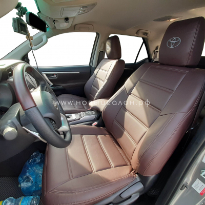 Авточехлы для Toyota Fortuner c 2015-н.в. внедорожник Авточехлы для Toyota Fortuner c 2015-н.в. внедорожник
