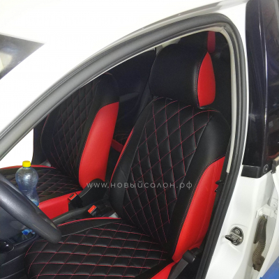 Авточехлы для Volkswagen Polo с 2009-2018 г.в. седан