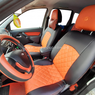 Авточехлы для Lada Kalina 2 Cross с 2015- н.в. универсал Авточехлы для Lada Kalina 2 Cross с 2015- н.в. универсал