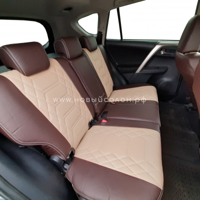 Авточехлы для Toyota RAV4 с 2012-2019 г.в. кроссовер Авточехлы для Toyota RAV4 с 2012-2019 г.в. кроссовер
