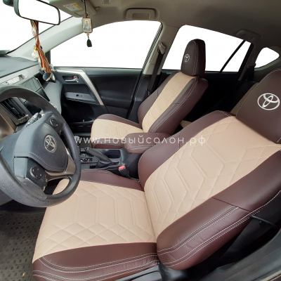 Авточехлы для Toyota RAV4 с 2012-2019 г.в. кроссовер Авточехлы для Toyota RAV4 с 2012-2019 г.в. кроссовер