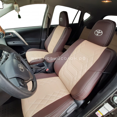 Авточехлы для Toyota RAV4 с 2012-2019 г.в. кроссовер Авточехлы для Toyota RAV4 с 2012-2019 г.в. кроссовер