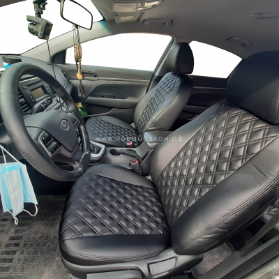 Авточехлы для Hyundai Elantra 6 c 2015-н.в. седан