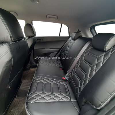 Авточехлы для Hyundai Creta с 2016 - н.в. кроссовер Авточехлы для Hyundai Creta с 2016 - н.в. кроссовер