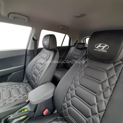 Авточехлы для Hyundai Creta с 2016 - н.в. кроссовер Авточехлы для Hyundai Creta с 2016 - н.в. кроссовер