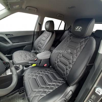 Авточехлы для Hyundai Creta с 2016 - н.в. кроссовер Авточехлы для Hyundai Creta с 2016 - н.в. кроссовер