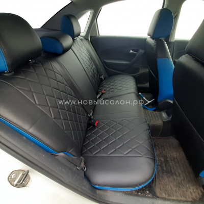 Авточехлы для Volkswagen Polo с 2010-2018г. седан