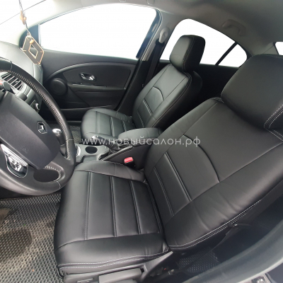 Авточехлы для Renault Fluence c 2013-2017 г.в. седан