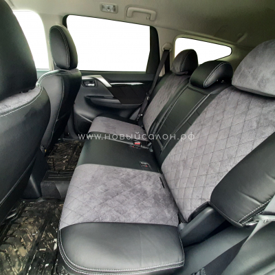 Авточехлы для Mitsubishi Pajero Sport 3 c 2015-н.в. внедорожник