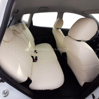 Авточехлы для KIA Venga с 2010-2018 г.в. субкомпактвэн