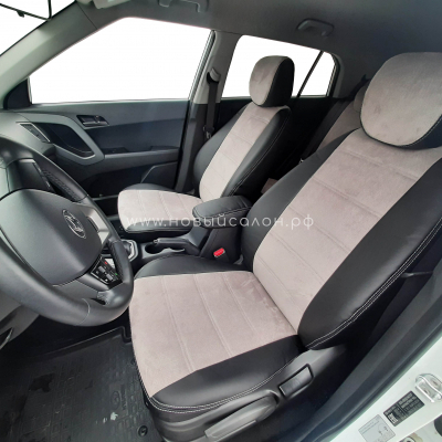 Авточехлы для Hyundai Creta с 2016 - н.в. кроссовер