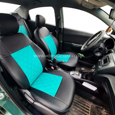 Авточехлы для KIA Rio с 2011-2017 г.в. седан