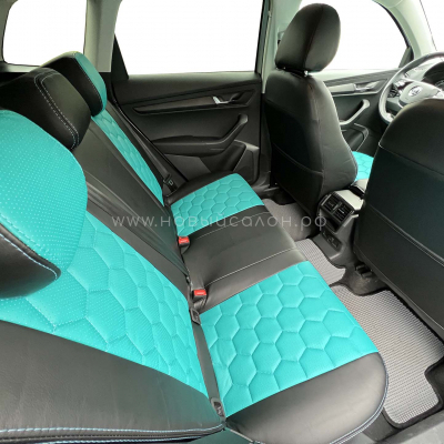 Авточехлы для Skoda Karoq с 2017-н.в. кроссовер