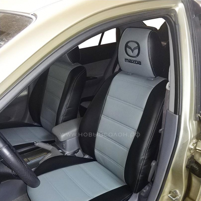 Авточехлы для Mazda 6 c 2002-2008 г.в. лифтбек Авточехлы для Mazda 6 c 2002-2008 г.в. лифтбек