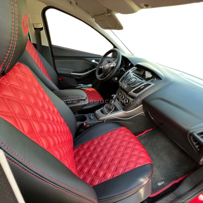 Авточехлы для Ford Focus 3 c 2011-2019 г.в. хетчбэк Авточехлы для Ford Focus 3 c 2011-2019 г.в. хетчбэк