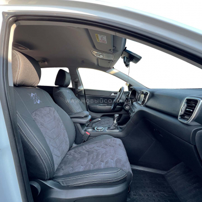 Авточехлы для KIA Sportage 4 с 2015 - н.в. кроссовер