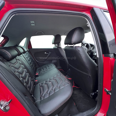 Авточехлы для Volkswagen Polo с 2009-2020 г.в. хэтчбек Авточехлы для Volkswagen Polo с 2009-2020 г.в. хэтчбек