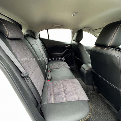Авточехлы для Mazda 3 c 2013-2018 г.в. хэтчбек