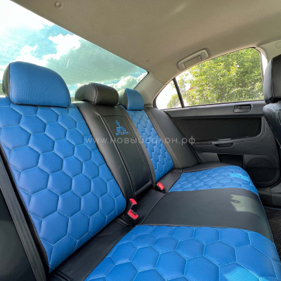 Авточехлы для Mitsubishi Lancer X с 2007-2012 г.в. седан Авточехлы для Mitsubishi Lancer X с 2007-2012 г.в. седан