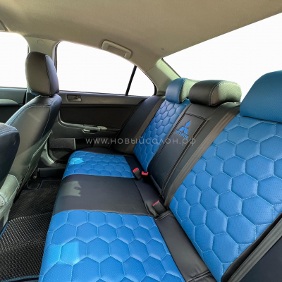 Авточехлы для Mitsubishi Lancer X с 2007-2012 г.в. седан Авточехлы для Mitsubishi Lancer X с 2007-2012 г.в. седан