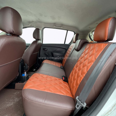 Авточехлы для Renault Sandero 2 с 2013 - н.в. хэтчбек