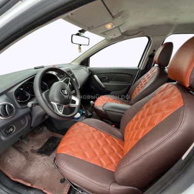 Авточехлы для Renault Sandero 2 с 2013 - н.в. хэтчбек