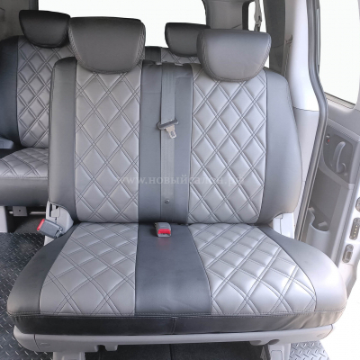Авточехлы для Hyundai H1 с 2017-н.в. 8 мест минивэн Авточехлы для Hyundai H1 с 2017-н.в. 8 мест минивэн