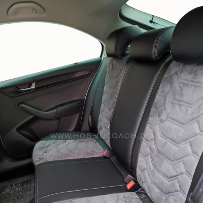 Авточехлы для Skoda Rapid Sport с 2012-н.в. лифтбек