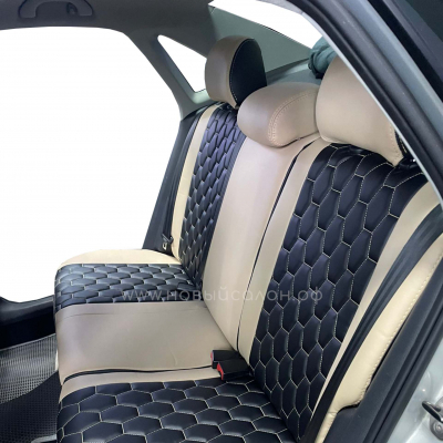 Авточехлы для Volkswagen Polo с 2009-2020 г.в. седан Авточехлы для Volkswagen Polo с 2009-2020 г.в. седан