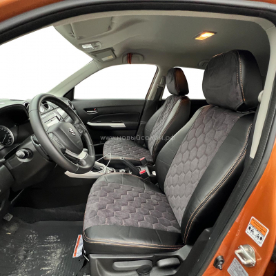 Авточехлы для Suzuki Grand Vitara 5 дверная с 2005-2015 г.в. кроссовер