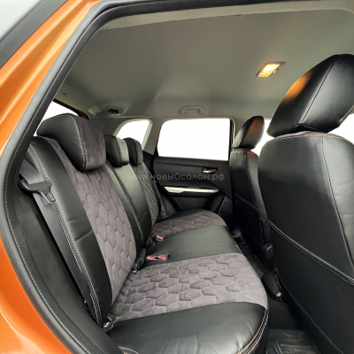 Авточехлы для Suzuki Grand Vitara 5 дверная с 2005-2015 г.в. кроссовер