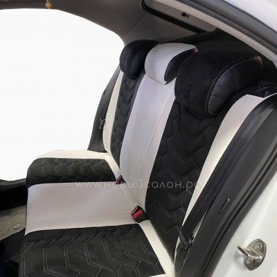 Авточехлы для Skoda Rapid с 2012-2020 г.в. лифтбек