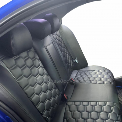 Авточехлы для Mitsubishi Lancer X с 2007-2017 г.в. седан Авточехлы для Mitsubishi Lancer X с 2007-2017 г.в. седан
