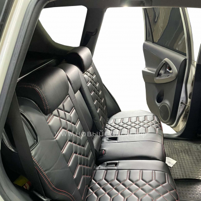 Авточехлы для Toyota RAV4 с 2005-2016г. кроссовер (XA30) Авточехлы для Toyota RAV4 с 2005-2016г. кроссовер (XA30)