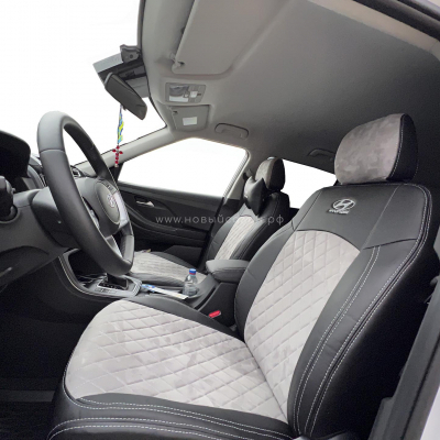 Авточехлы для Hyundai Creta c 2021 - н. в. кроссовер Авточехлы для Hyundai Creta c 2021 - н. в. кроссовер