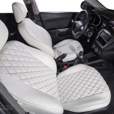 Авточехлы для KIA Rio с 2011-2017 г.в. седан