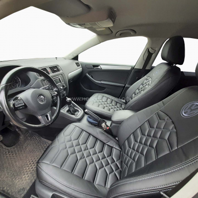 Авточехлы для Volkswagen Golf 6 с 2008-2012г. хэтчбек