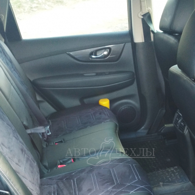 Авточехлы для Nissan X-Trail с 2015-н.в. кроссовер Авточехлы для Nissan X-Trail с 2015-н.в. кроссовер