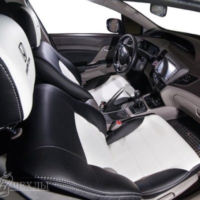 Авточехлы Honda Civic с 2011-2015 г.в. седан Авточехлы Honda Civic с 2011-2015 г.в. седан