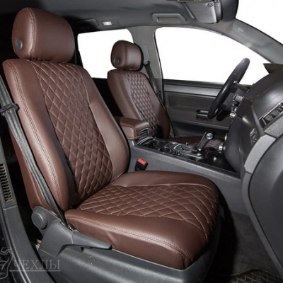 Авточехлы для Volkswagen Touareg с 2002-2010 г.в. кроссовер Авточехлы для Volkswagen Touareg с 2002-2010 г.в. кроссовер
